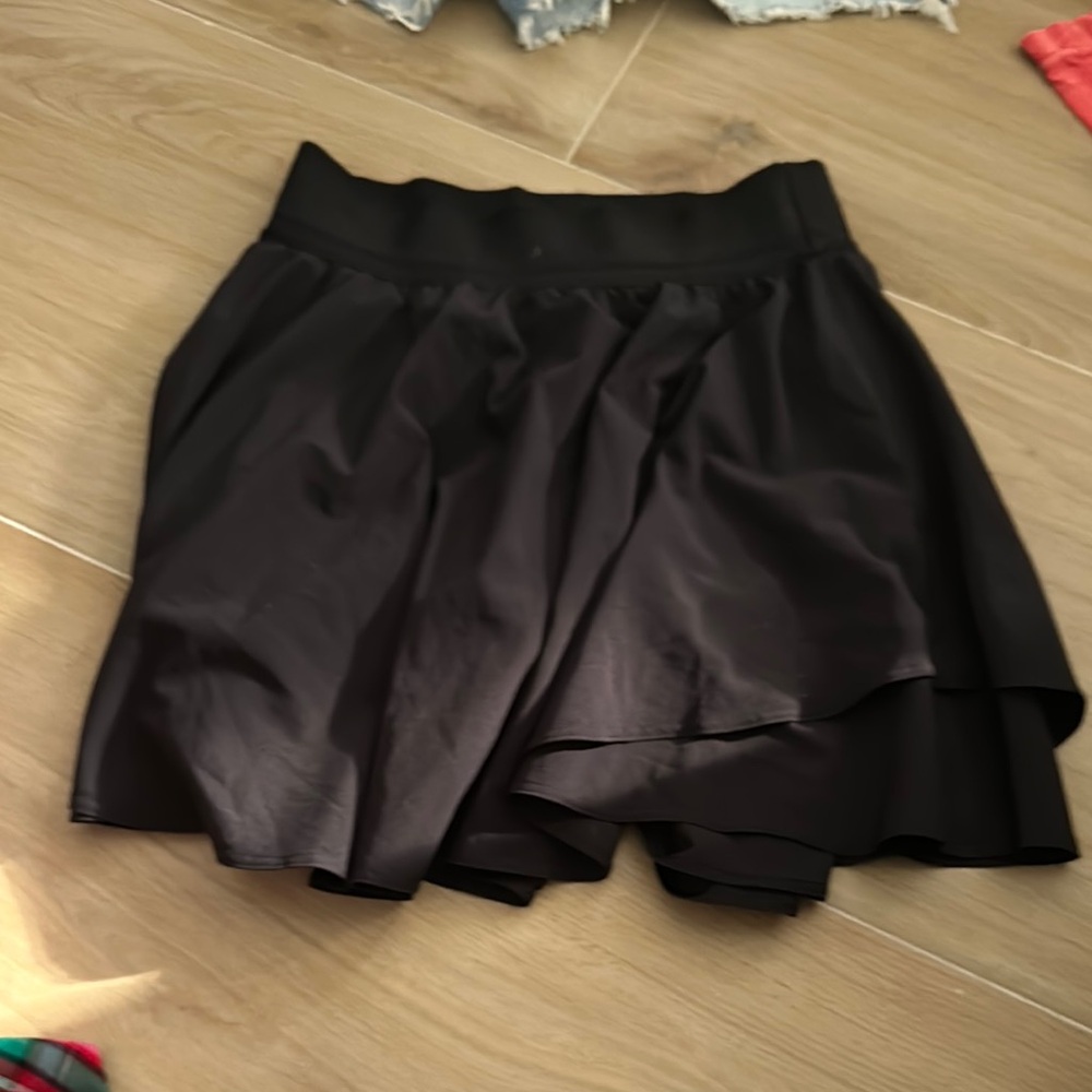 Black Layered Skirt